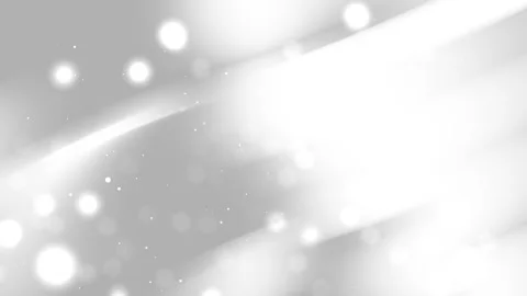 Gray background with white curved lines and glowing dots. Stock Footage 291814631