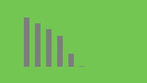 Gray Bar Chart Going Down loss decrease crash fail bearish pattern 3 Stockbeeldmateriaal 266966095