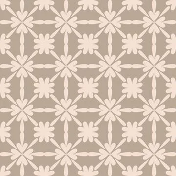 Gray beige arabic style seamless pattern, oriental motif art background, eleg 스톡 일러스트