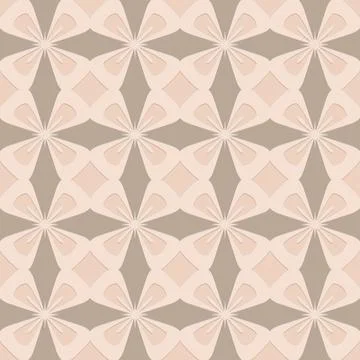 Gray beige carved arabic style seamless pattern, oriental motif art backgroun Illustrazione stock