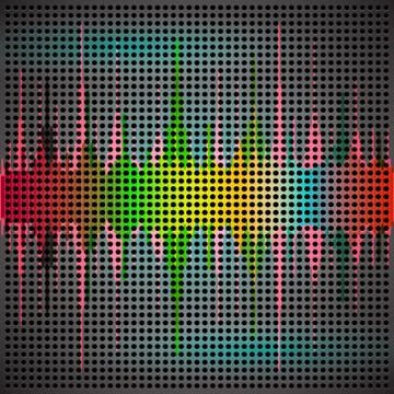 Gray black abstract background Stock Illustration