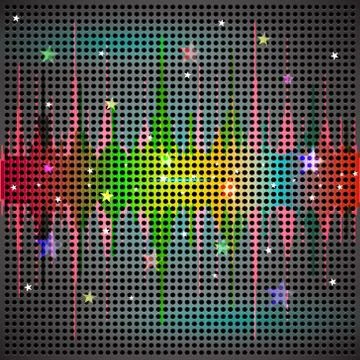 Gray black abstract background Stock Illustration