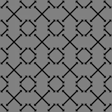 Gray black airrow geometric   Stock Illustration