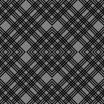 Gray black linen geometric slanting Stock Illustration