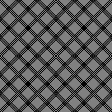 Gray black linen slanting pattern Stock Illustration