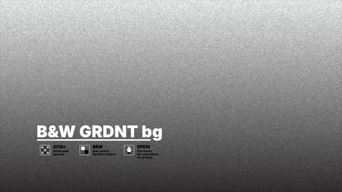 Gray to Black Vertical Gradient with Sample Lettering Vector Stock Illustration