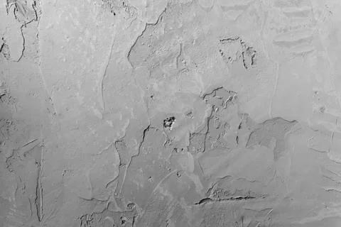 Gray blank surface of a concrete wall with plaster. Abstract design background Foto stock