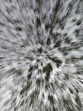 Gray blocks belong to different sides. Extrusion effect. Explosion background イラスト素材