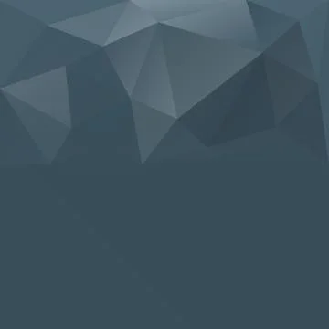 Gray blue abstract polygonal background Stock Illustration
