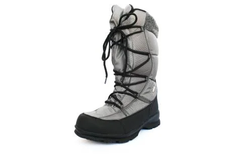 Gray boot Stock Photos