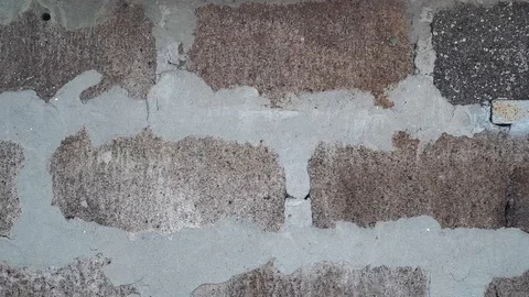 Gray brick cinder block wall background grey seamless texture. Stock Footage 128599293