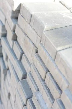 Gray brick gray bricks Copyright: xZoonar.com/DmitryxShabanovx 3883499  Foto stock