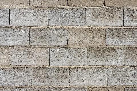 Gray brick pattern Stock Photos