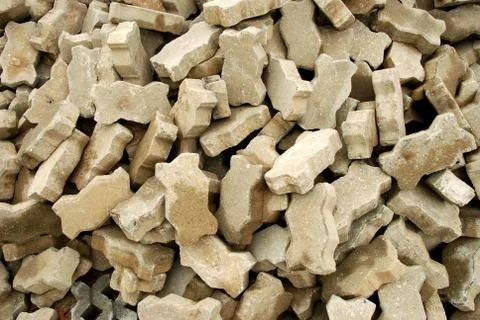 Gray brick Stock Photos