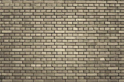 Gray brick wall background Stock Illustration