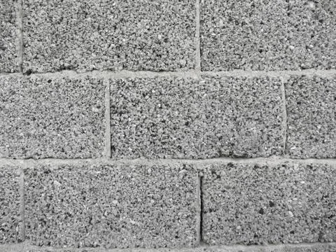 Gray brick wall background Stock Photos