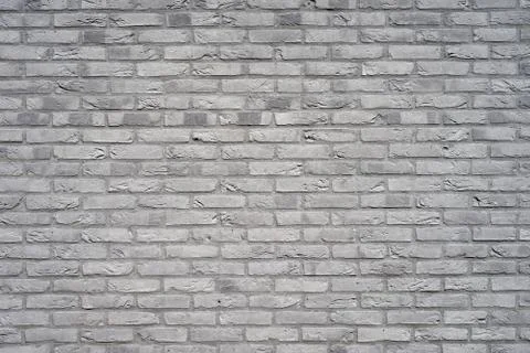 Gray brick wall background Stock Photos