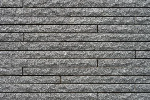 Gray brick wall background Foto stock