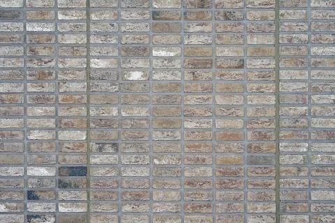 Gray brick wall background Stock Photos