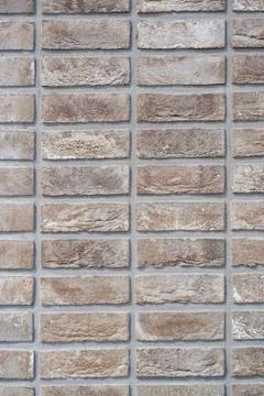 Gray brick wall background Stock Photos