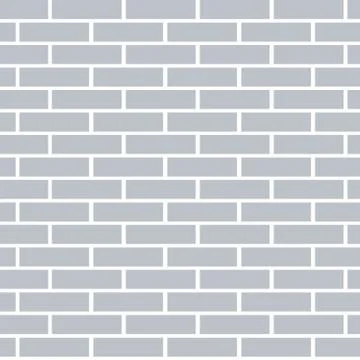 Gray brick wall background. Vector Illustration. イラスト素材