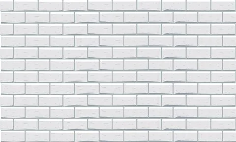 Gray brick wall pattern Stock Illustration