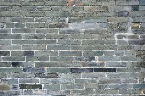 Gray brick wall Stock Photos
