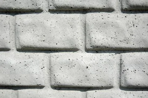 Gray brick wall Stock Photos