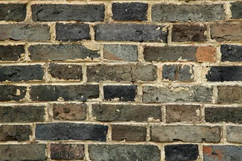 Gray brick wall Stock Photos