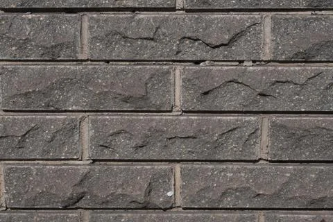 Gray brick wall Stock Photos