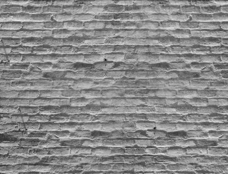 Gray brick wall Stock Photos