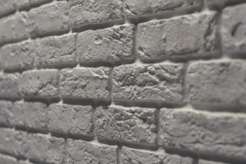 Gray brick wall Stock Photos
