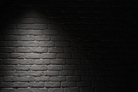 Gray brick wall Stock Photos