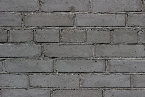 Gray brick wall Stock Photos