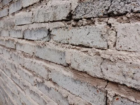 Gray brick wall Stock Photos