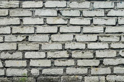 Gray brick wall with subtle color variations and natural patterns, perfect .. Stock Photos