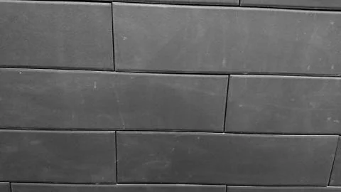 The gray brick wall texture background Foto stock