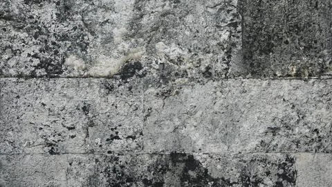 Gray Brick Wall Texture. Peeling brick Wall. Background or Backdrop. Grunge.. Stock Photos