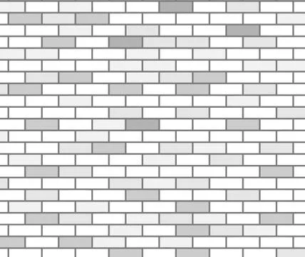 Gray bricks texture Stock Illustration