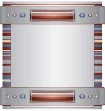 Gray - brown background with layout. Stock Illustration