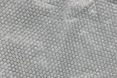 Gray bubble foil for wrapping, texture background Stock Photos