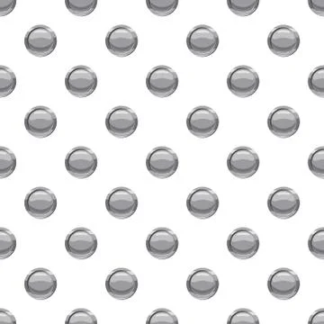 Gray button pattern Stock Illustration