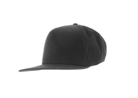 Gray cap on white background Stock Photos