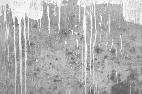 Gray cement wall pattern for background Stock Photos