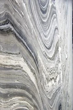 Gray Cipollino Type Marble Texture Background Close Up Stock Photos