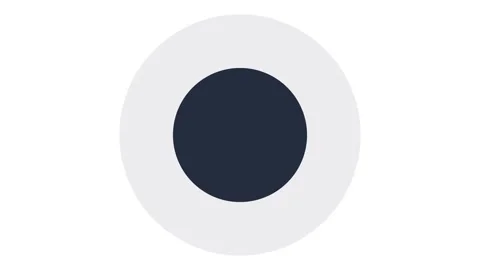Gray Circles Loading Screen Loop Stock Footage 341362592