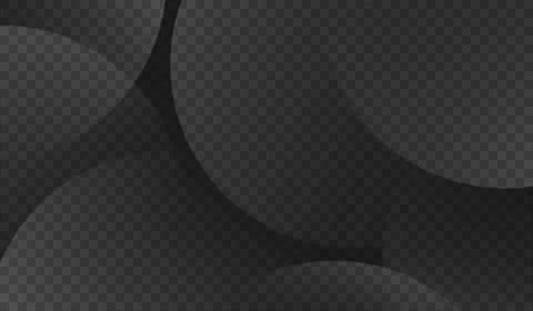 Gray circles overlapping shapes abstract pattern design element  seamless t.. 스톡 일러스트