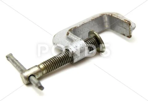 Gray clamp Stock Photos