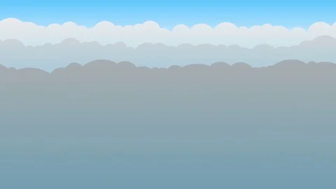 Gray Cloud Background Loop Stock Footage 70674500