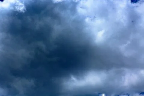 Gray clouds and sky background . Nature background. Stock Photos